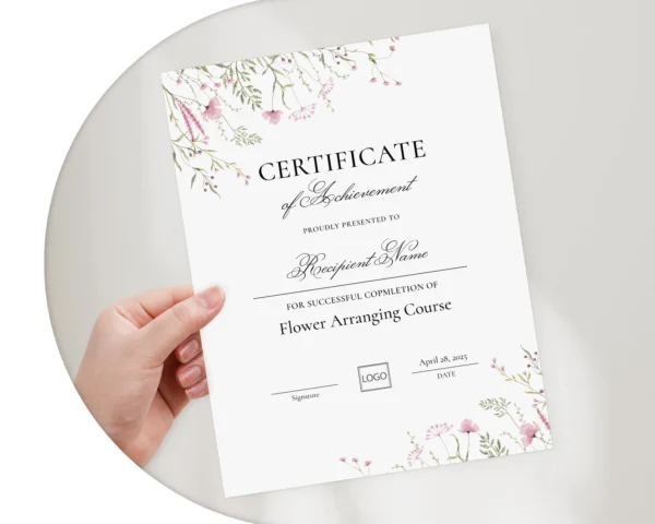 Florist Certification Program
